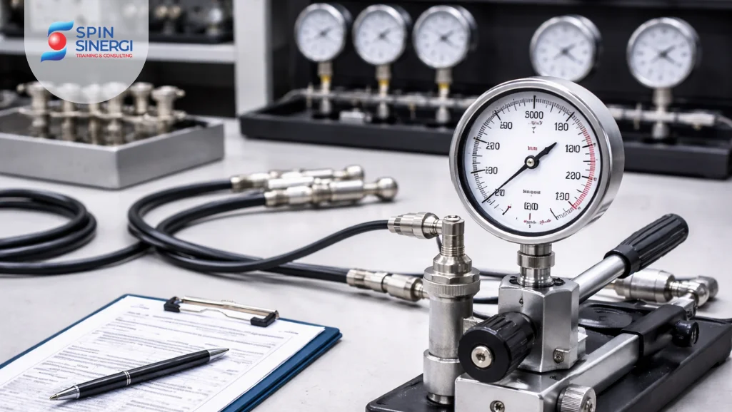 Training Kalibrasi Pressure Gauge Analog