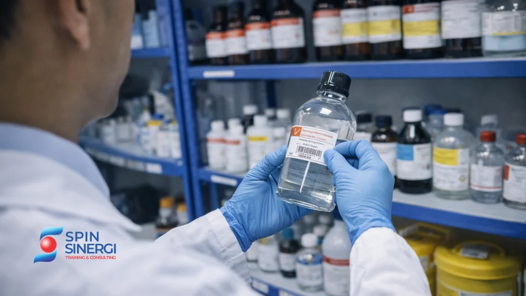 Pelatihan Pengendalian Alat dan Bahan Kimia di laboratorium