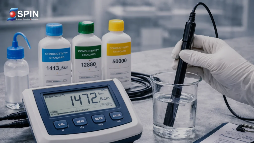 Pelatihan Kalibrasi Conductivity Meter
