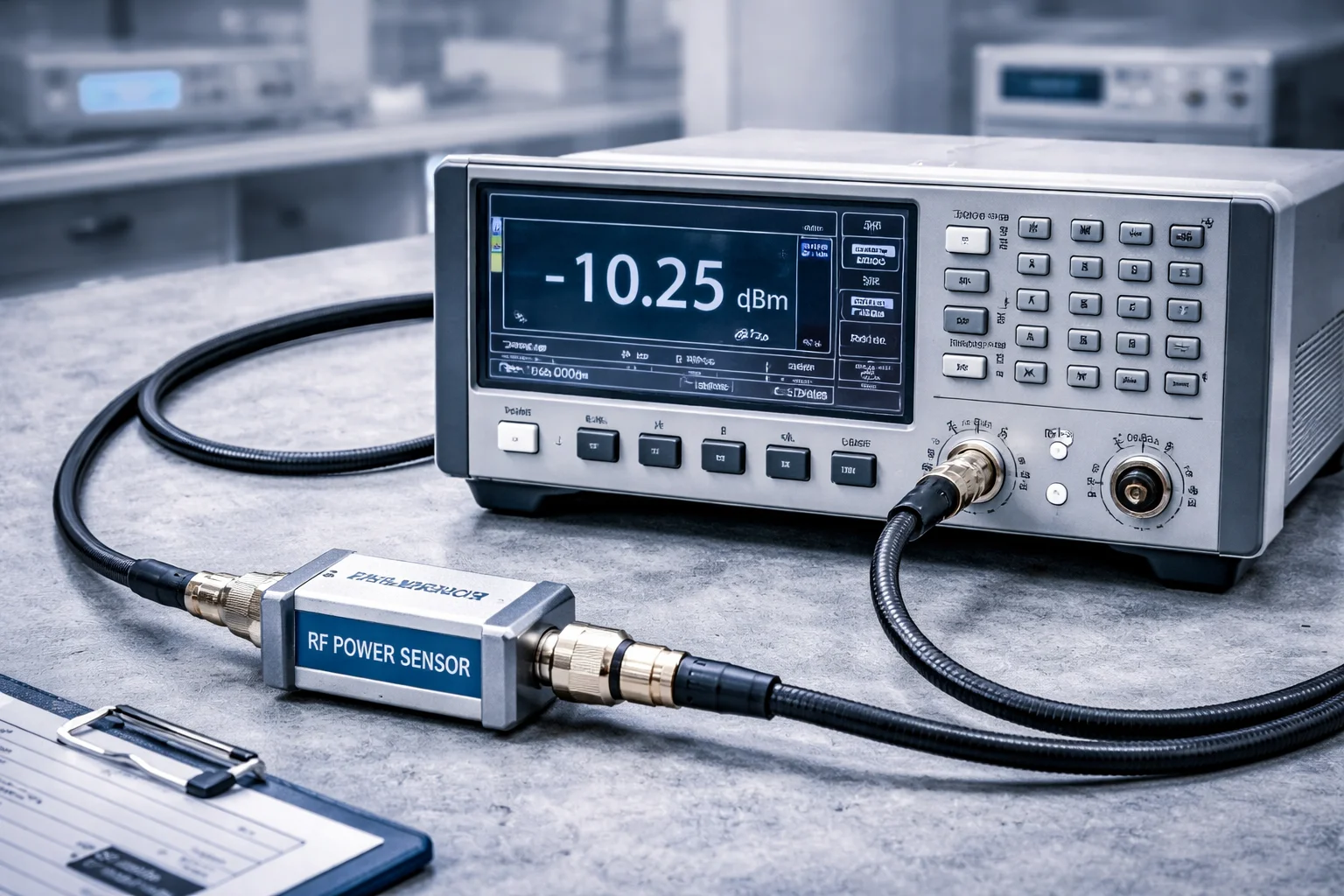 Pelatihan Kalibrasi RF Power Meter Kalibrasi Listrik