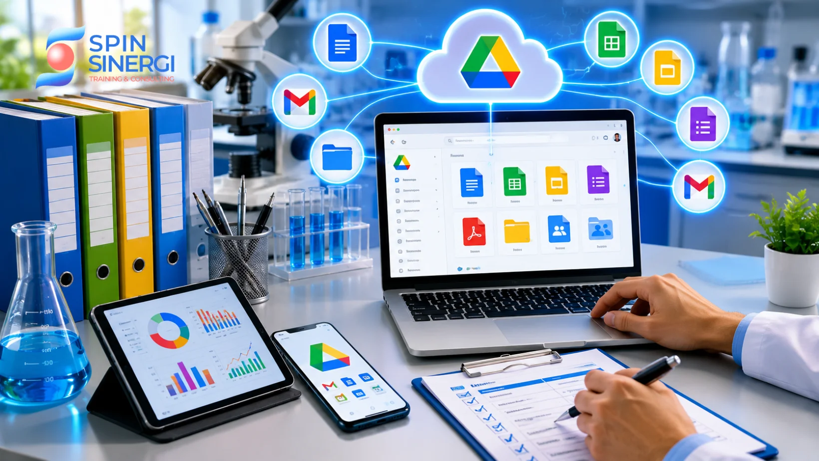 Pelatihan Elektronik Dokumentasi ISO 17025:2017 Menggunakan Google Workspace