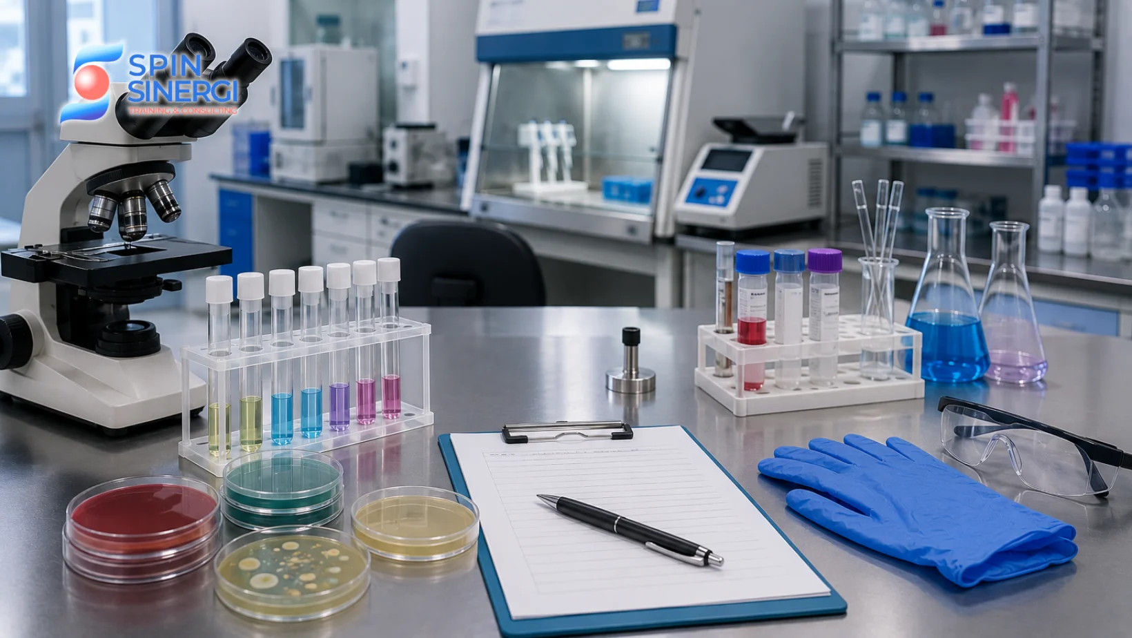 Pelatihan Pengelolaan Laboratorium Mikrobiologi