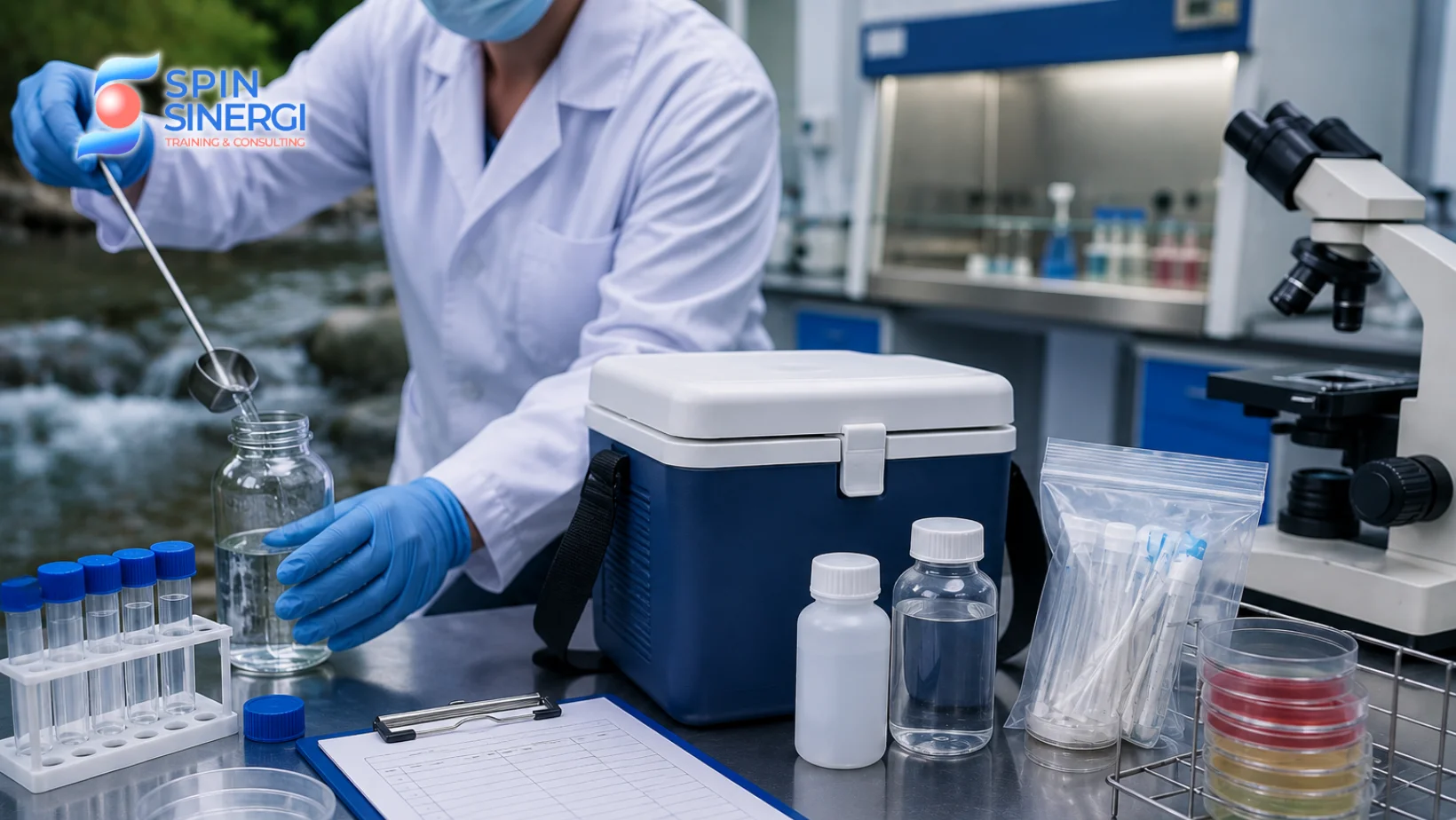 Pelatihan Sampling dan Penanganan Sampel untuk Uji Mikrobiologi