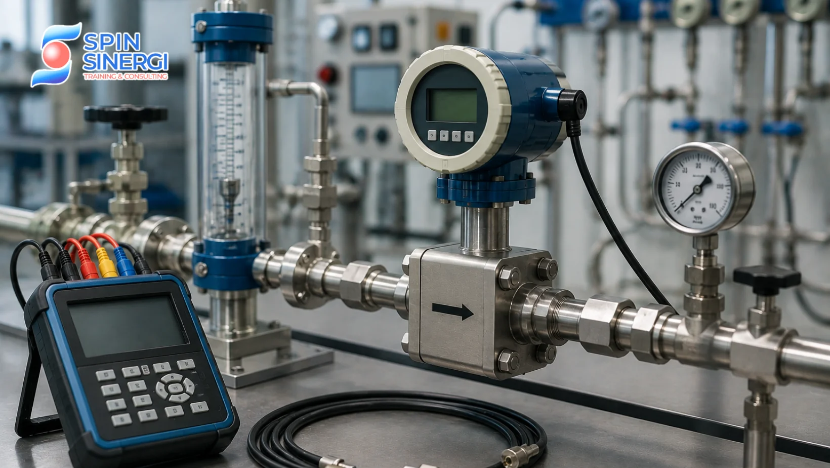 Pelatihan Sistem Pengukuran Gas dengan Flowmeter