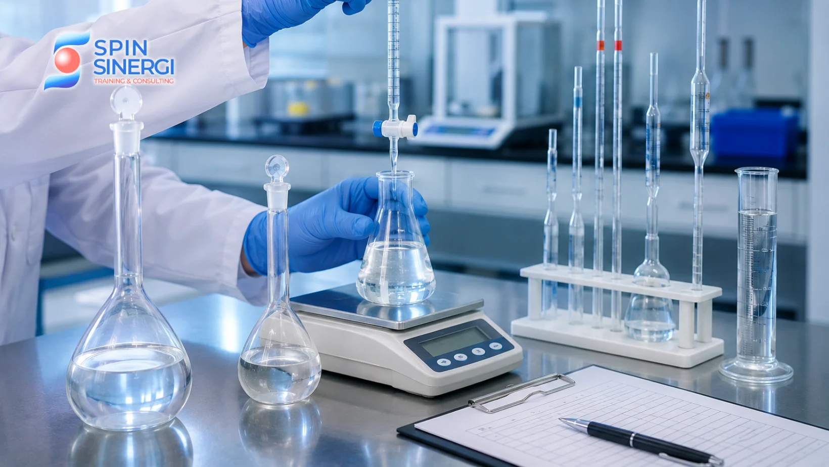 Pelatihan Teknik Kalibrasi Volumetric Glassware