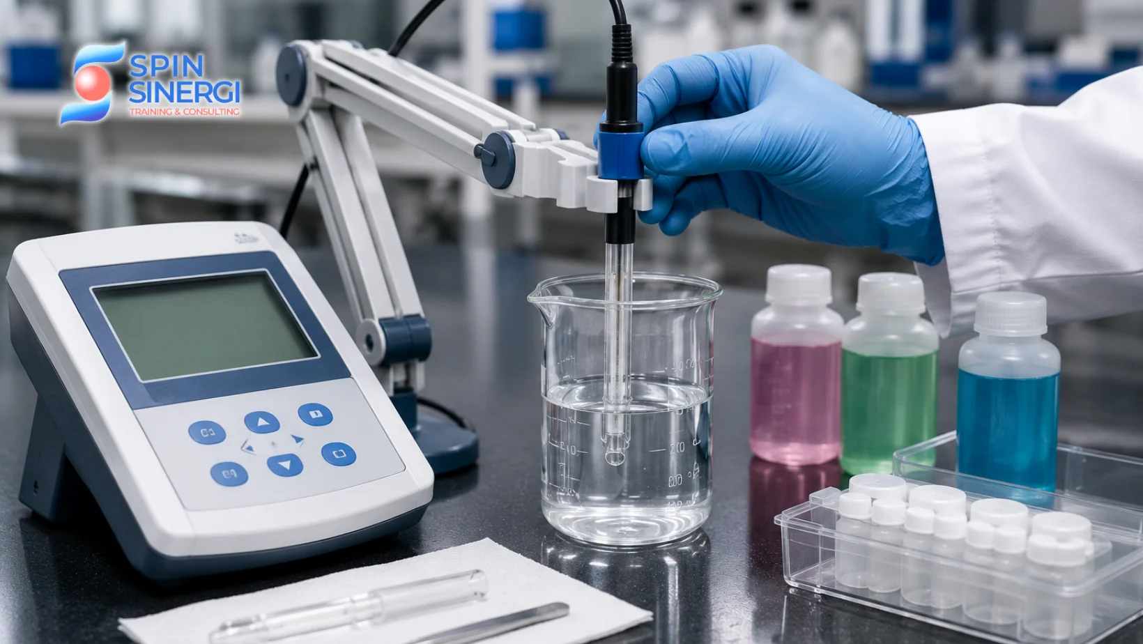 Pelatihan Teknik Kalibrasi pH Meter - Kalibrasi Instrumen Analitik